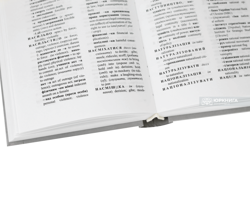Сучасний українсько-англійський юридичний словник: близько 30 000 термінів і стійких словосполучень, 2-ге видання
