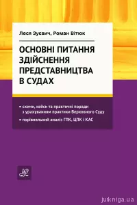 Основні питання здійснення представництва в судах Основні питання здійснення представництва в судах