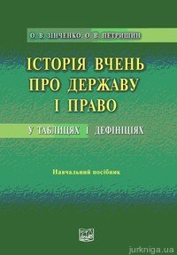 Історія вчень про державу і право у таблицях і дефініціях - фото Історія вчень про державу і право у таблицях і дефініціях - фото